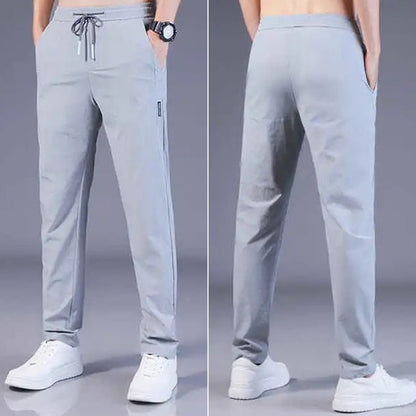 DryCool Heren™ Pantalón Transpirable de Seda Helada para Ocio