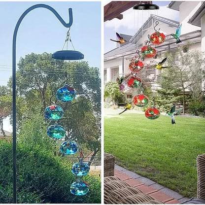 HummiChime™ | Encantadora campana de viento con comedero para colibríes