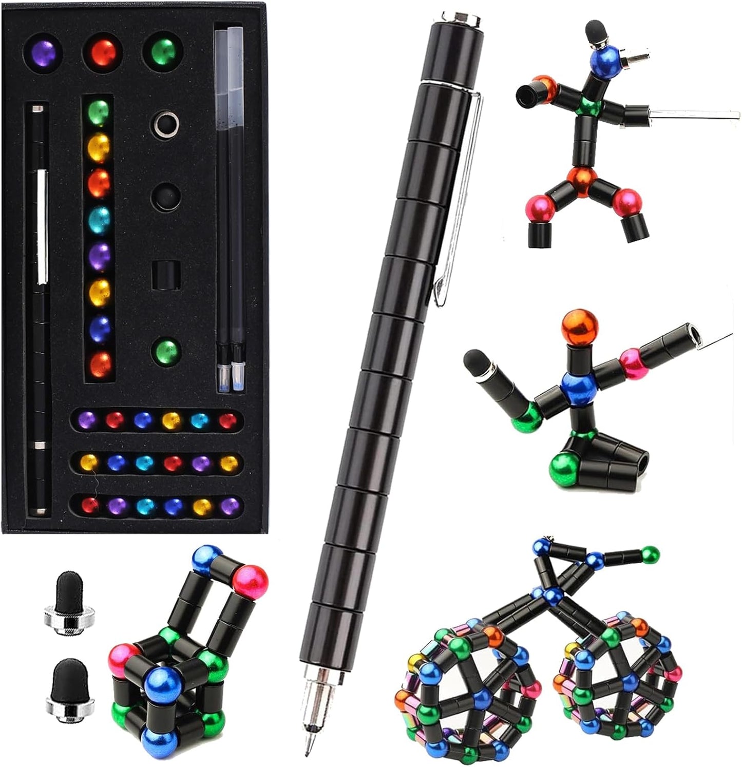 Magnetix™ Bolígrafo Magnético Fingertip | Creativo, relajante y versátil
