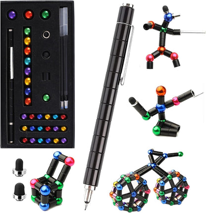 Magnetix™ Bolígrafo Magnético Fingertip | Creativo, relajante y versátil