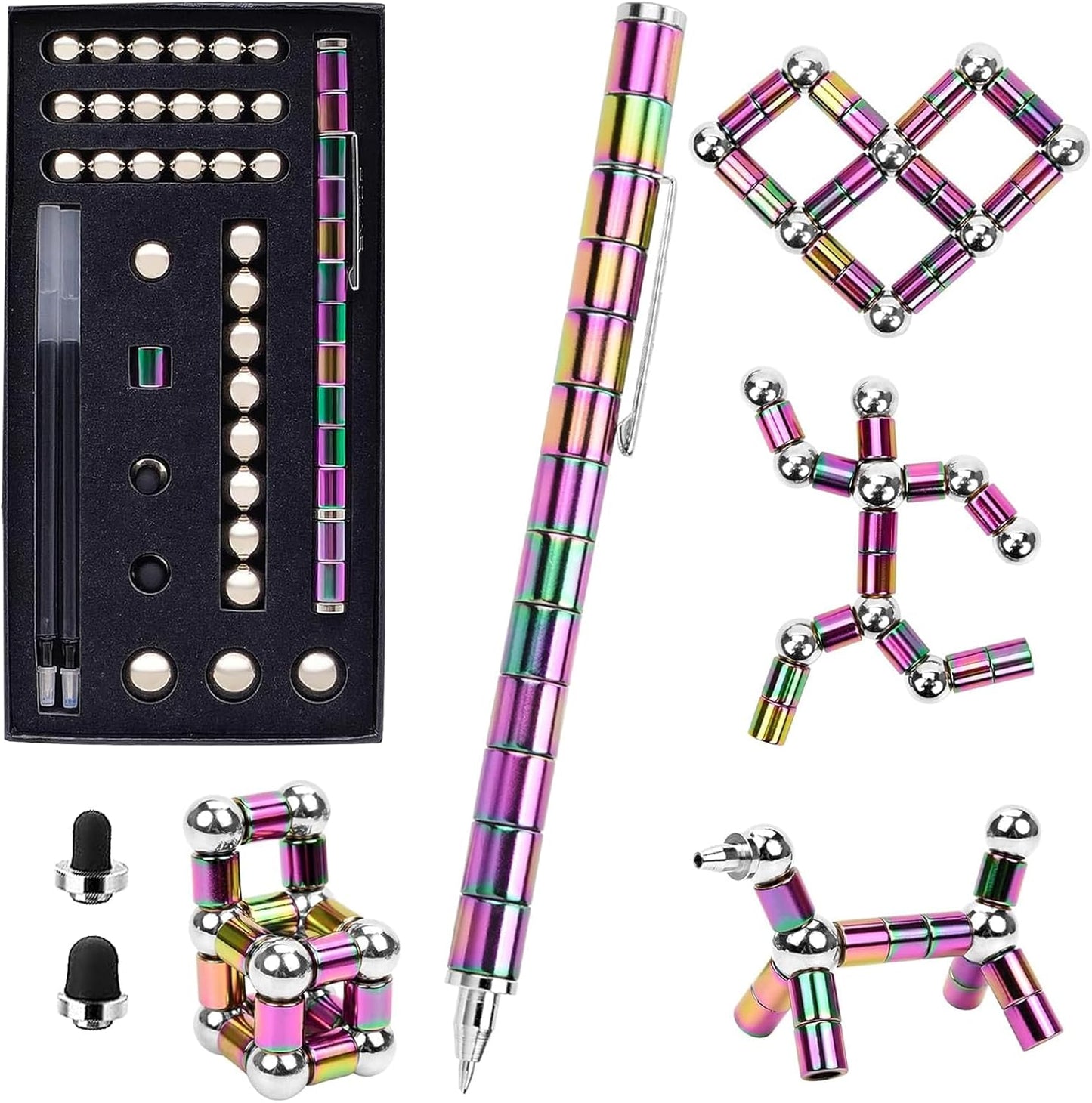 Magnetix™ Bolígrafo Magnético Fingertip | Creativo, relajante y versátil