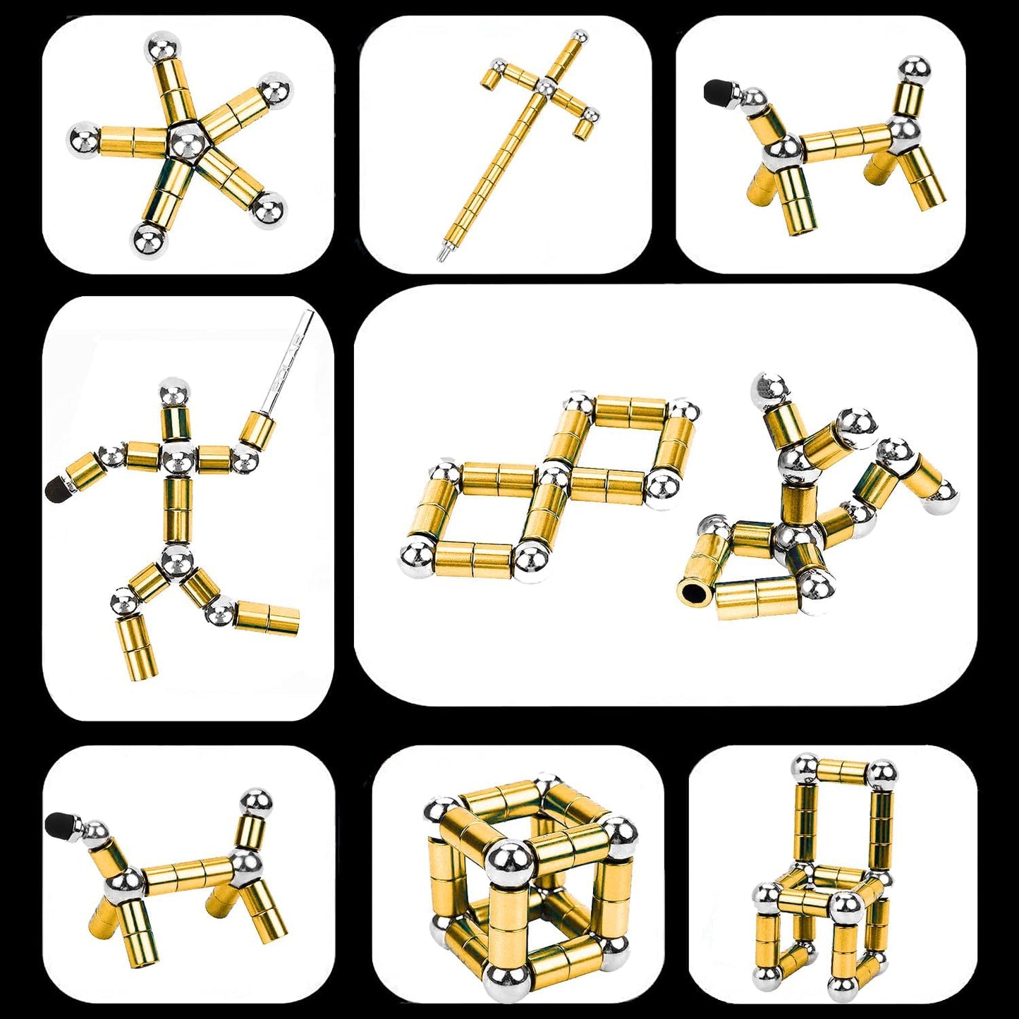 Magnetix™ Bolígrafo Magnético Fingertip | Creativo, relajante y versátil