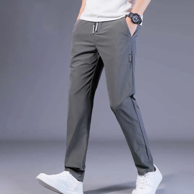 DryCool Heren™ Pantalón Transpirable de Seda Helada para Ocio