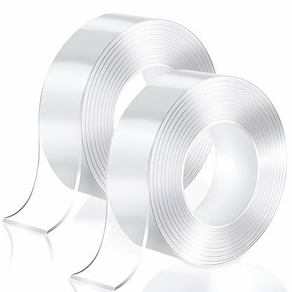 ClearTape™ Cinta Doble Cara Transparente e Impermeable | ¡1+1 GRATIS!