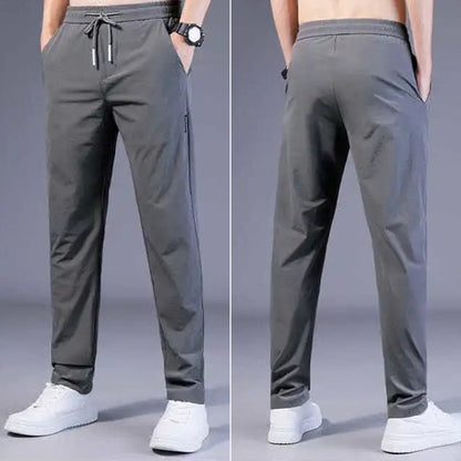 DryCool Heren™ Pantalón Transpirable de Seda Helada para Ocio