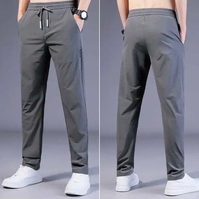 DryCool Heren™ Pantalón Transpirable de Seda Helada para Ocio