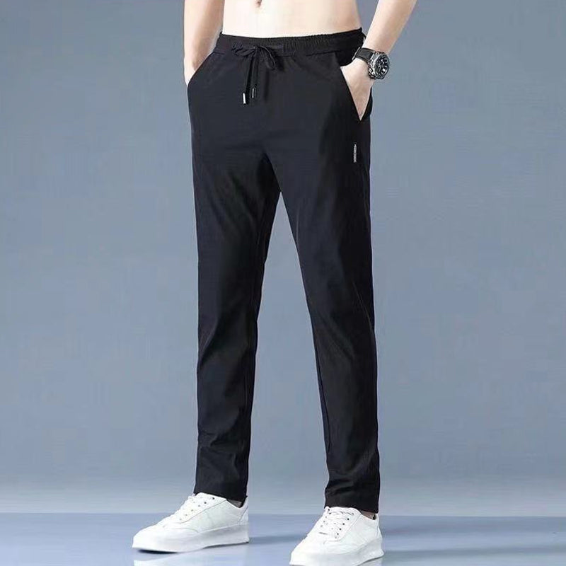 DryCool Heren™ Pantalón Transpirable de Seda Helada para Ocio