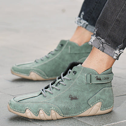 ComfortStep™ - Zapato Descalzo Antideslizante de Cuero Real con Máximo Confort