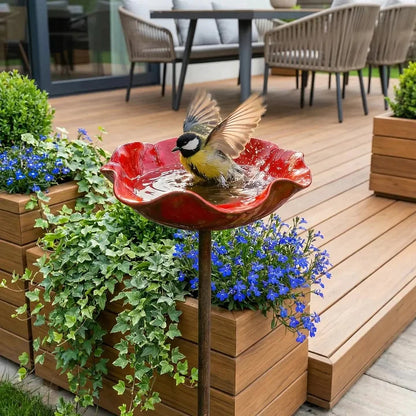 50 % DE DESCUENTO | BloomNest™ Flor Metálica Artesanal – Da Vida A Tu Jardín
