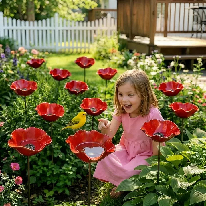 50 % DE DESCUENTO | BloomNest™ Flor Metálica Artesanal – Da Vida A Tu Jardín