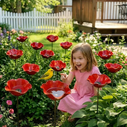 50 % DE DESCUENTO | BloomNest™ Flor Metálica Artesanal – Da Vida A Tu Jardín