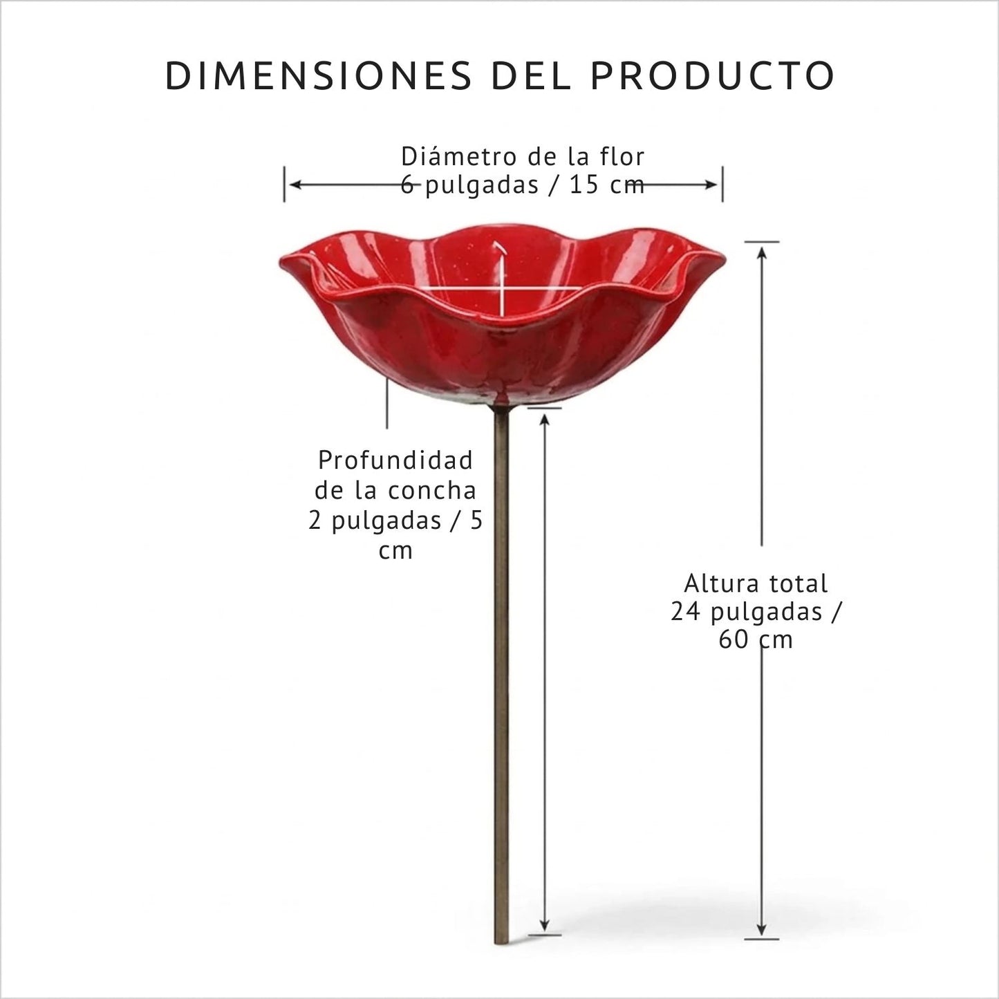 50 % DE DESCUENTO | BloomNest™ Flor Metálica Artesanal – Da Vida A Tu Jardín