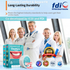 Dentura™ Siliconen Gebitset met Reline — Volledige Mond (Boven & Onder) - Science Factory
