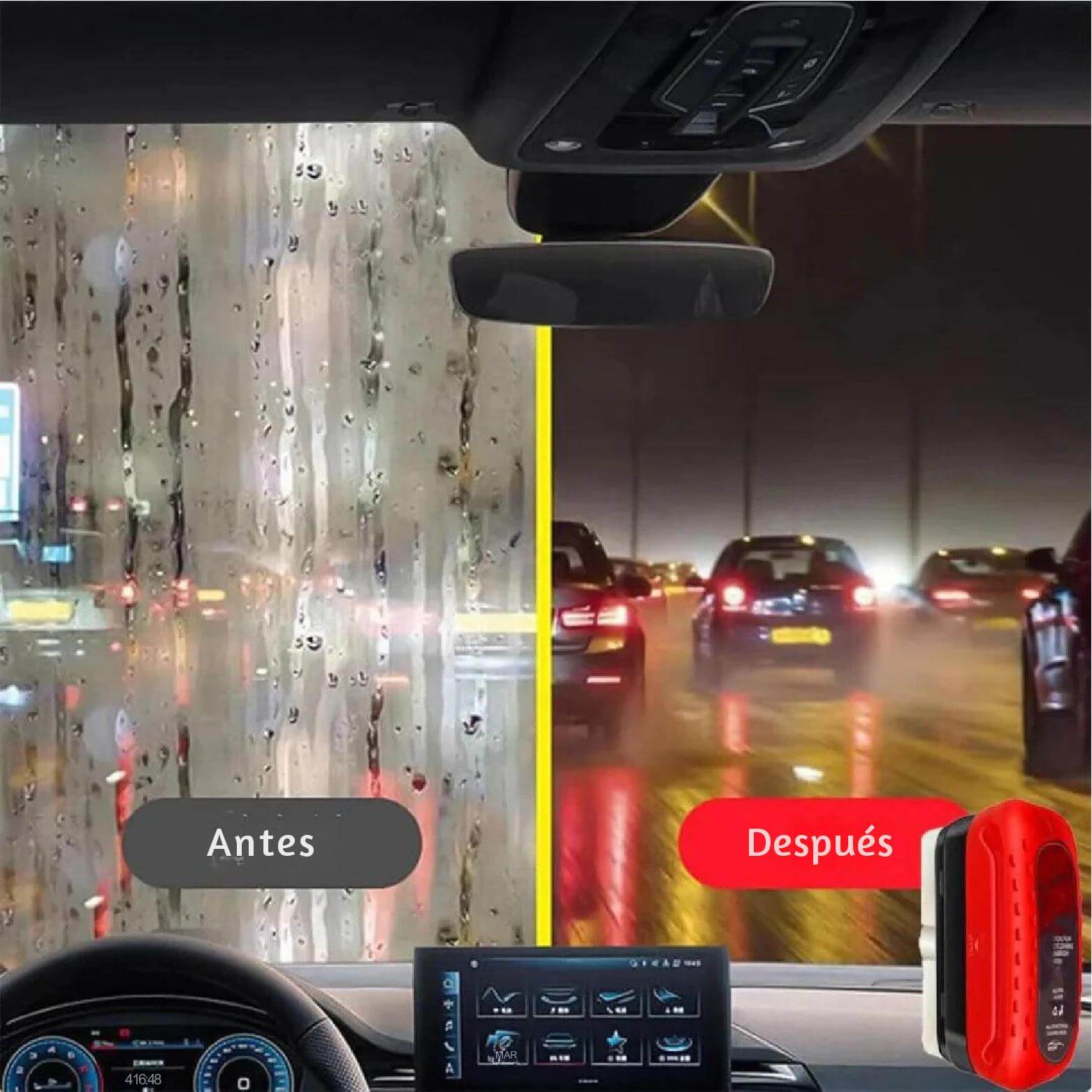ClarityCoat™ | Visibilidad Perfecta y Protección Duradera para tu Parabrisas