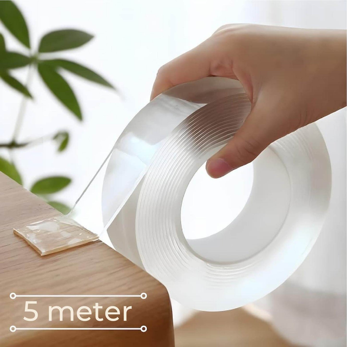 ClearTape™ Cinta Doble Cara Transparente e Impermeable | ¡1+1 GRATIS!