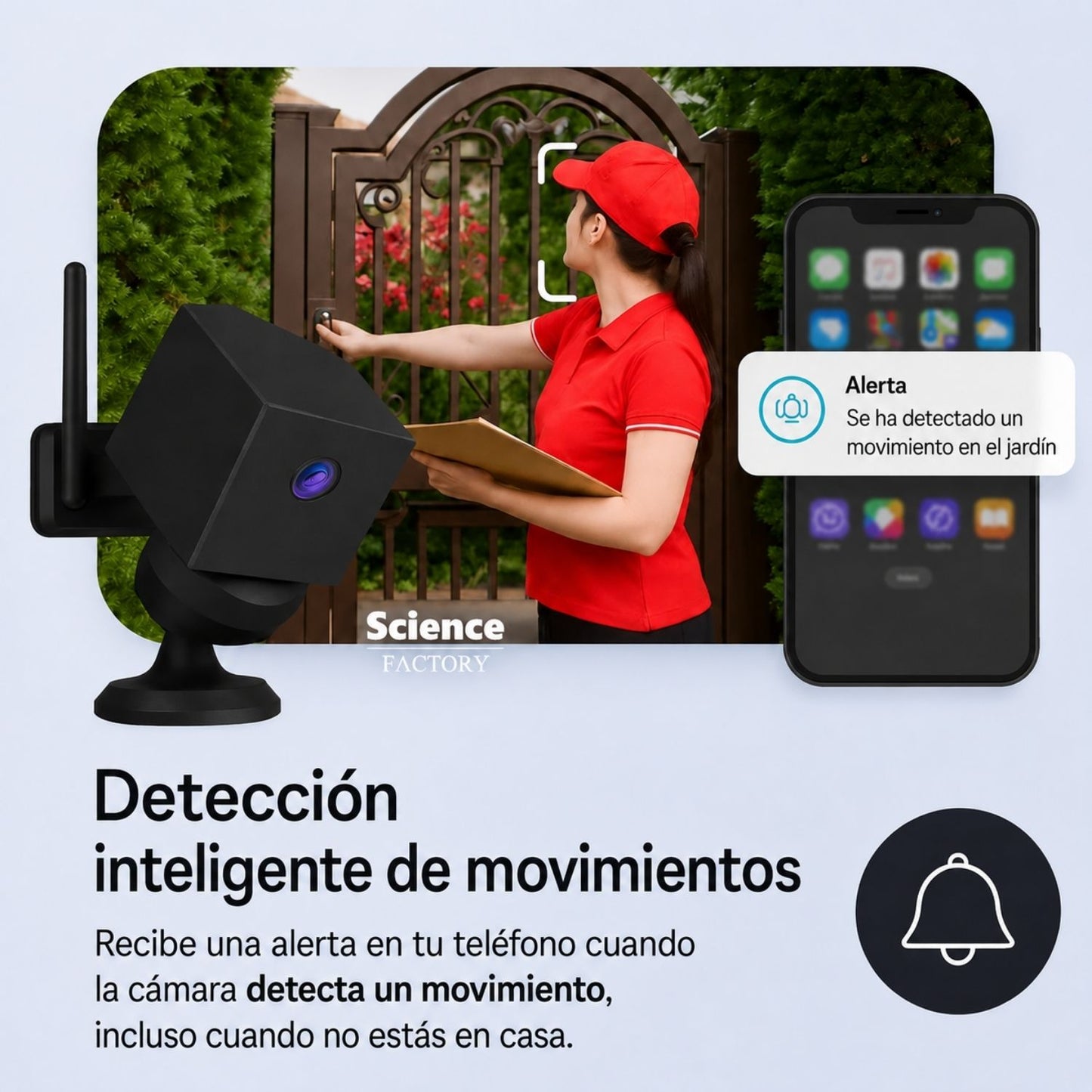 FortiCam™ | Siempre protegido, incluso sin Internet ni electricidad