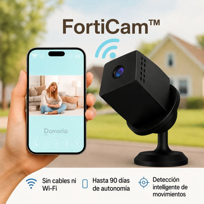 FortiCam™ | Siempre protegido, incluso sin Internet ni electricidad