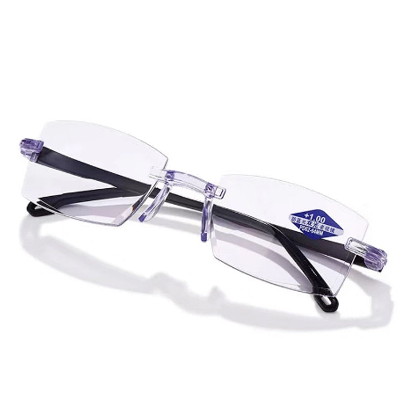 【ÚLTIMO DÍA DE REBAJAS】VisionPro™ Gafas de Lectura Antidesgaste con Alta Dureza, Filtro de Luz Azul e Inteligente Doble Enfoque