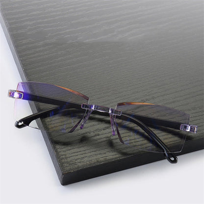 【ÚLTIMO DÍA DE REBAJAS】VisionPro™ Gafas de Lectura Antidesgaste con Alta Dureza, Filtro de Luz Azul e Inteligente Doble Enfoque
