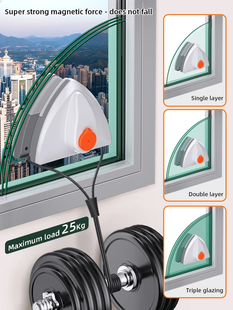 Limpiavidrios Magnético™️ - ¡La forma más fácil de limpiar tus ventanas!