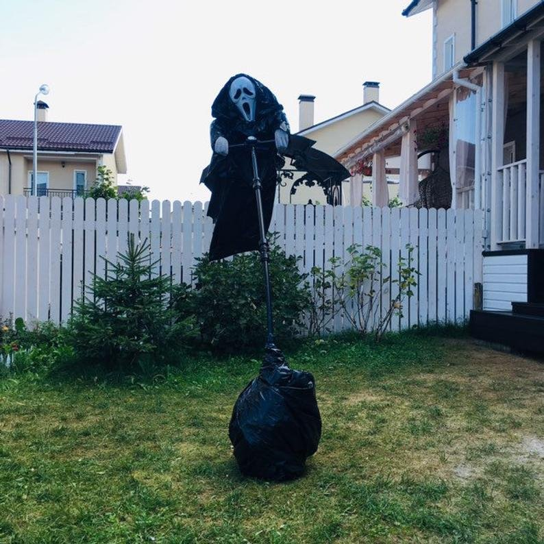 EspantoGrim™ Espantapájaros Gritón de Halloween