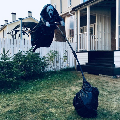 EspantoGrim™ Espantapájaros Gritón de Halloween