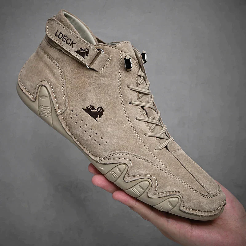 ComfortStep™ - Zapato Descalzo Antideslizante de Cuero Real con Máximo Confort