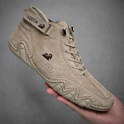ComfortStep™ - Zapato Descalzo Antideslizante de Cuero Real con Máximo Confort