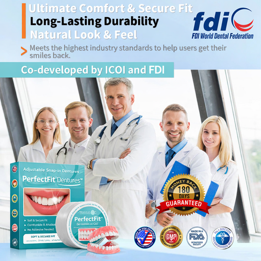 PerfectFit Dentures™ – Sonrisa segura sin dentista + 50% de descuento