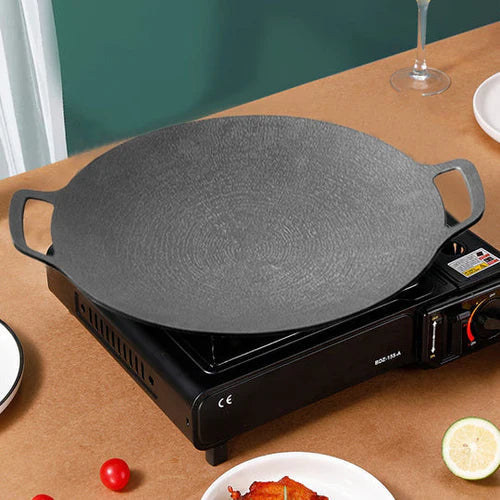 50% KORTING 🔥 QuickGrill™ 360 Anti-Aanbak Koreaanse Grillpan - Science Factory