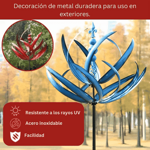 SerenitySpin™ - Disfruta la belleza del molinillo de viento Lotus