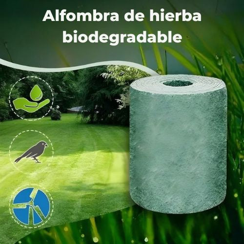 SproutMat™ – Alfombra de Semillas de Césped Bio de Bajo Mantenimiento [1+1 GRATIS]