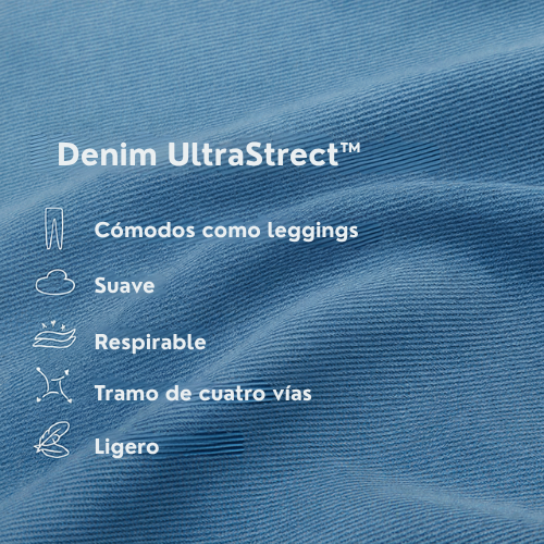 UltraStretch™ – Jeans de Cintura Alta con Extra Elasticidad y Prácticos Bolsillos