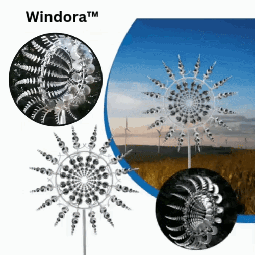 Windora™ – Molinillo de Viento Mágico Hecho a Mano