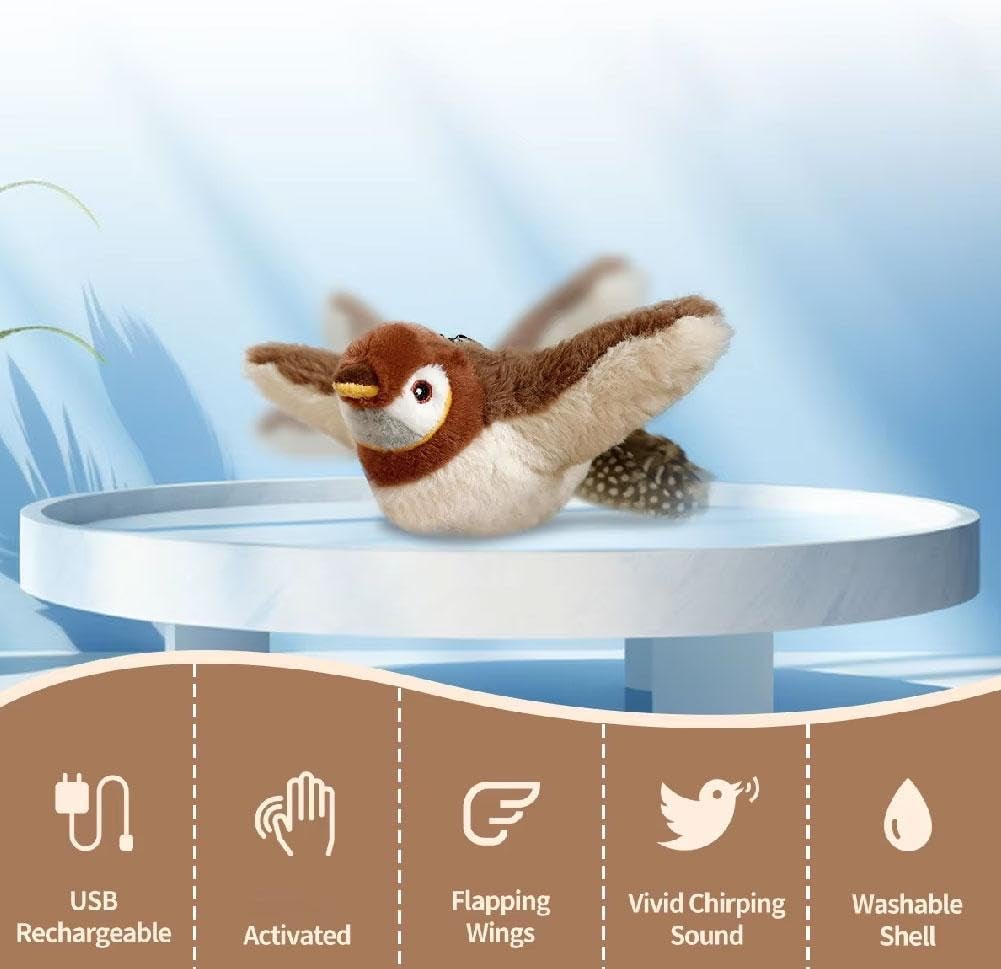 PurrChirp™ – Interactief Vogelspeeltje Voor Katten - Science Factory