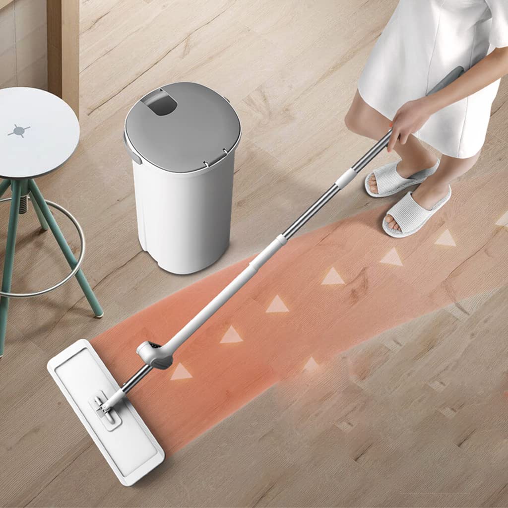 SqueezeFlat™ | Mopa Autolimpiante 360° Sin Manos