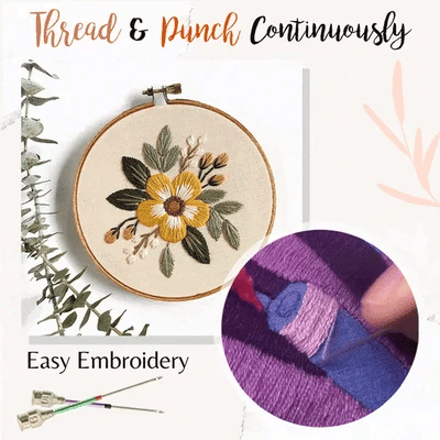 EasyStitch Experiencia™ Set de Agujas Perfecto para Bordado de Precisión
