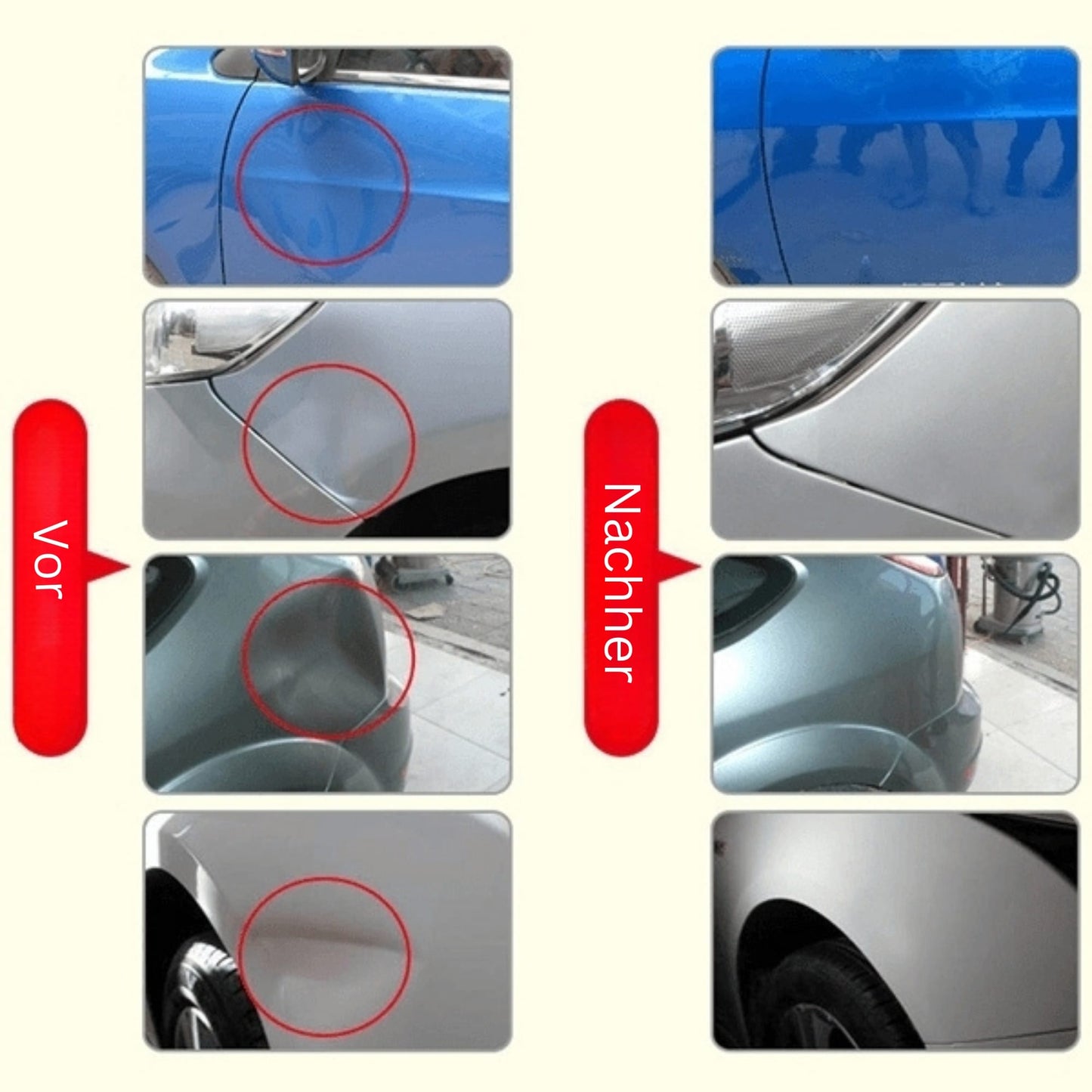 AutoDentPro™ | Herramienta para desabollar | Elimina abolladuras y golpes del coche