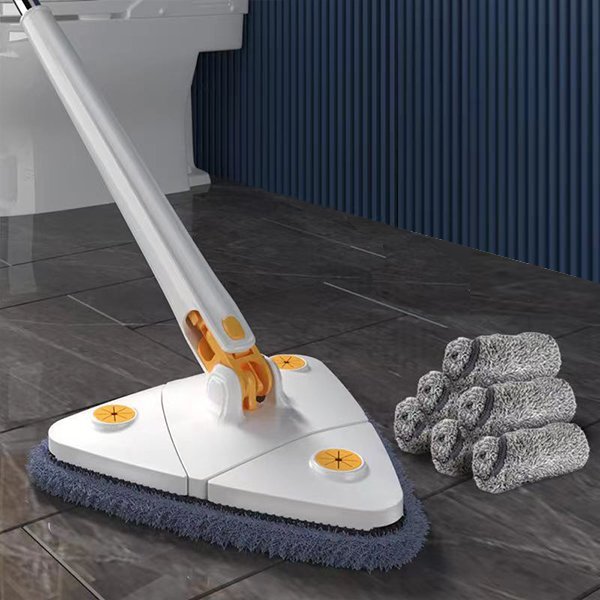 TriMop™ | Mopa de limpieza ajustable con rotación de 360°