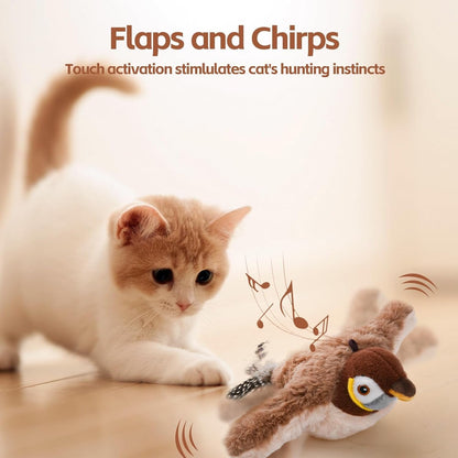 PurrChirp™ – Interactief Vogelspeeltje Voor Katten - Science Factory