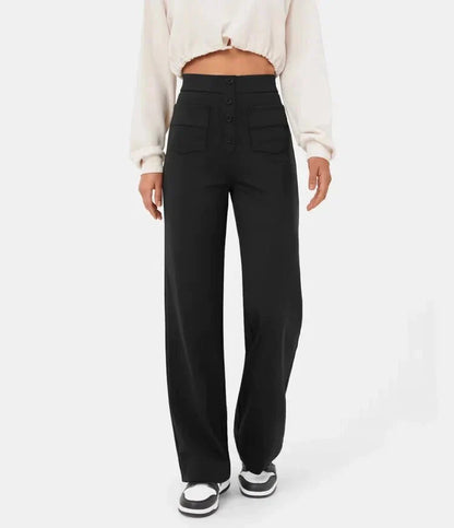 ChicFit™ | Pantalón Casual Elástico de Cintura Alta