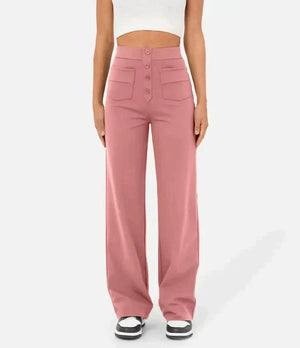ChicFit™ | Pantalón Casual Elástico de Cintura Alta