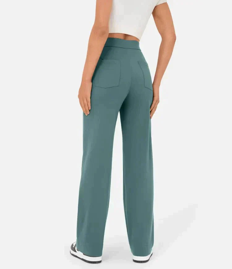 ChicFit™ | Pantalón Casual Elástico de Cintura Alta
