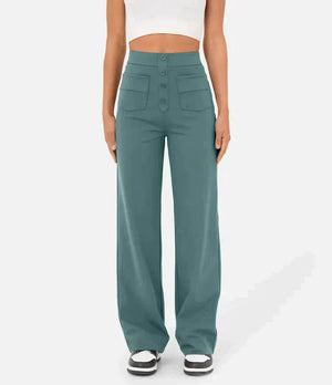 ChicFit™ | Pantalón Casual Elástico de Cintura Alta