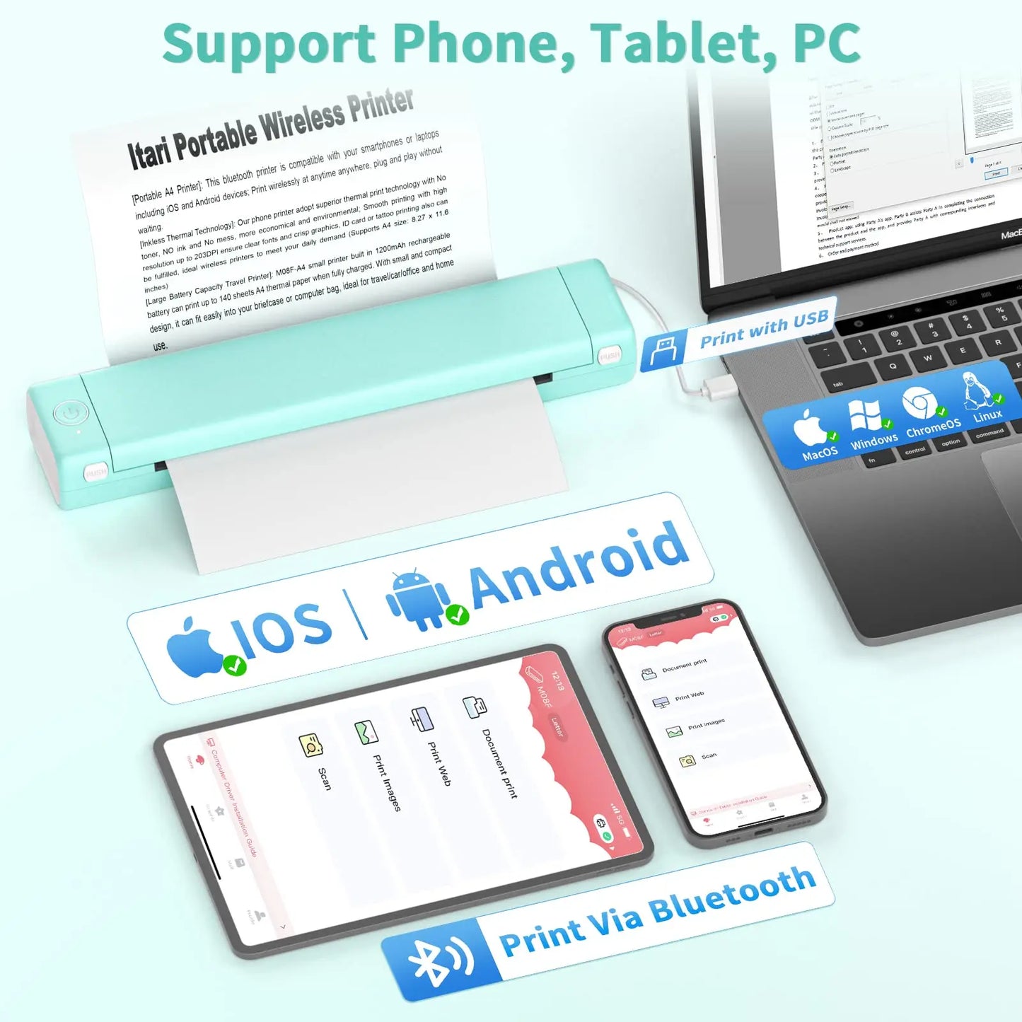 PrintGo™ - Impresora Térmica MK500