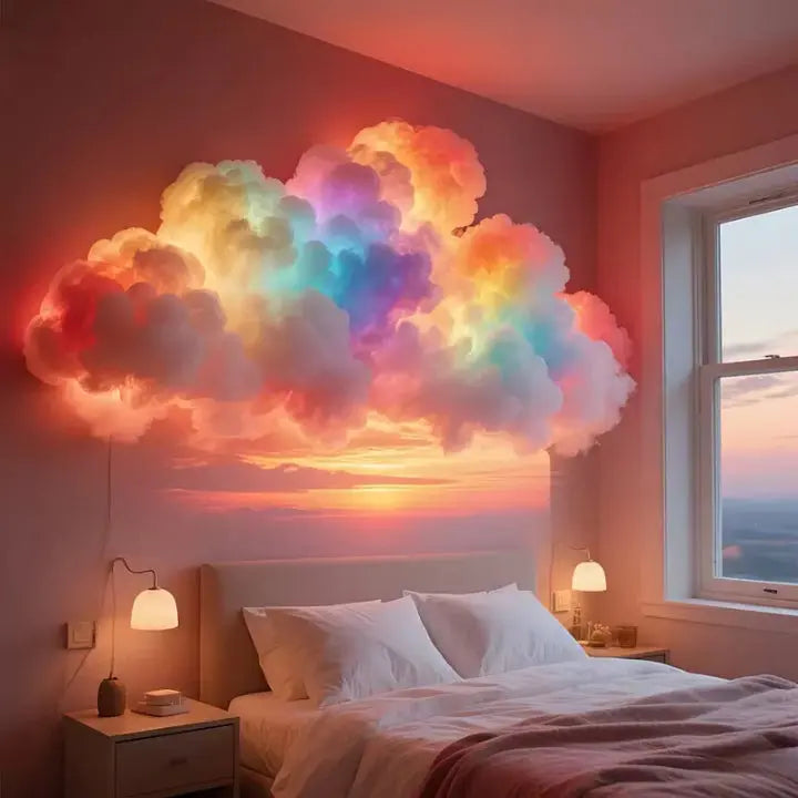 SkyAura™ Lámpara de pared LED en forma de nube