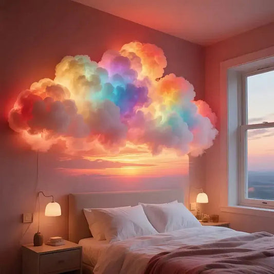 SkyAura™ Lámpara de pared LED en forma de nube
