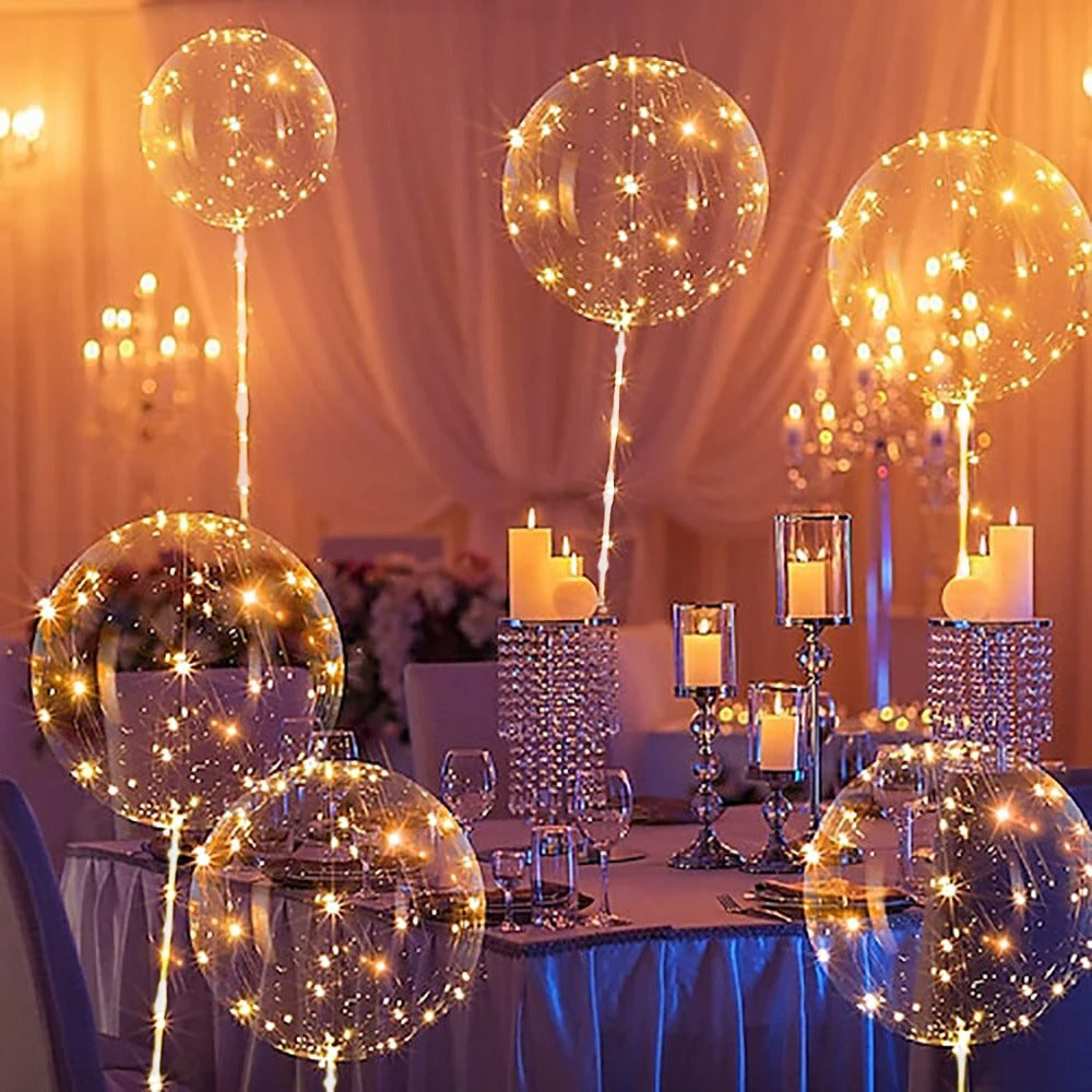 5+5 GRATIS | SparkleAir™ - Globos LED Reutilizables