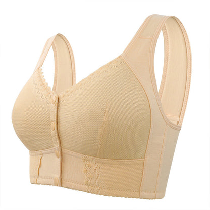 1+1 GRATIS | FrontEase™ Sujetador de Algodón con Cierre Frontal para Personas Mayores