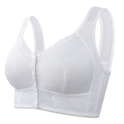 1+1 GRATIS | FrontEase™ Sujetador de Algodón con Cierre Frontal para Personas Mayores